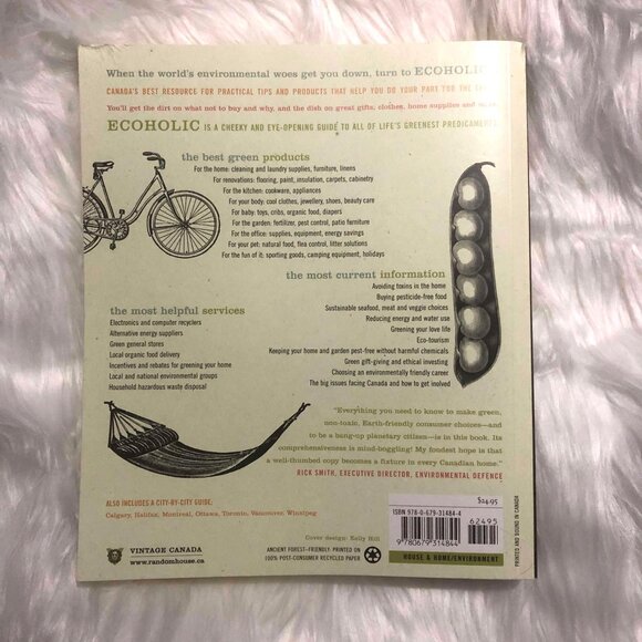 Ecoholic and Ecoholic Home Books (Adria Vasil) - Picture 3 of 5